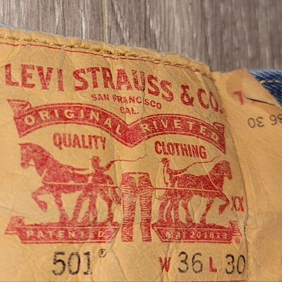 Vintage Levi's 501 - Picture 4 of 4